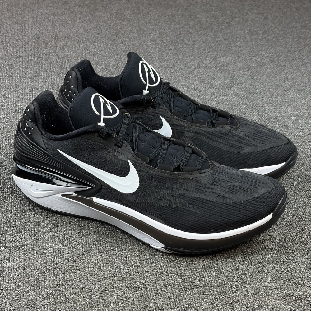 Nike Air Zoom GT Cut Academy 2.0 Black White Basketball Shoes Mens 16 DJ6015-006